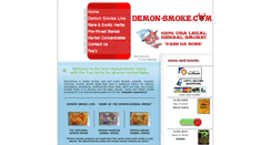 Desktop Screenshot of demon-smoke.com